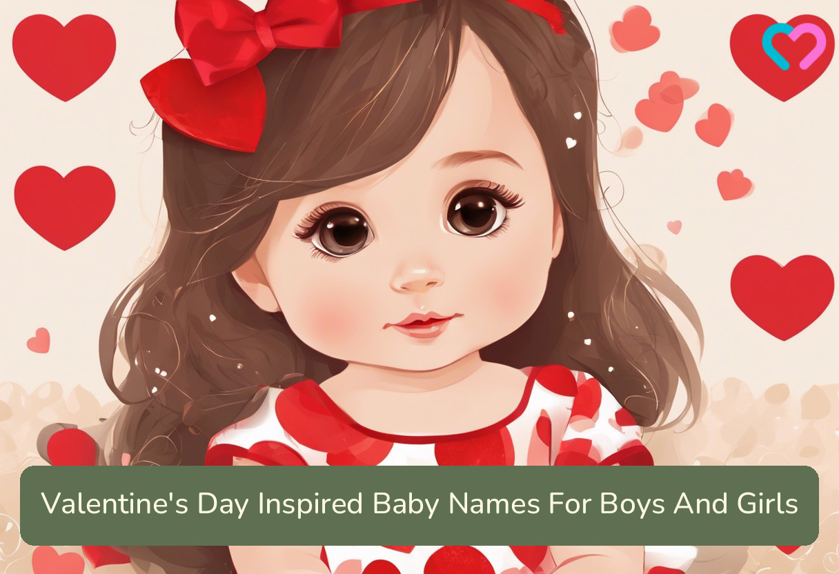 Valentine's Day Inspired Baby Names_illustration