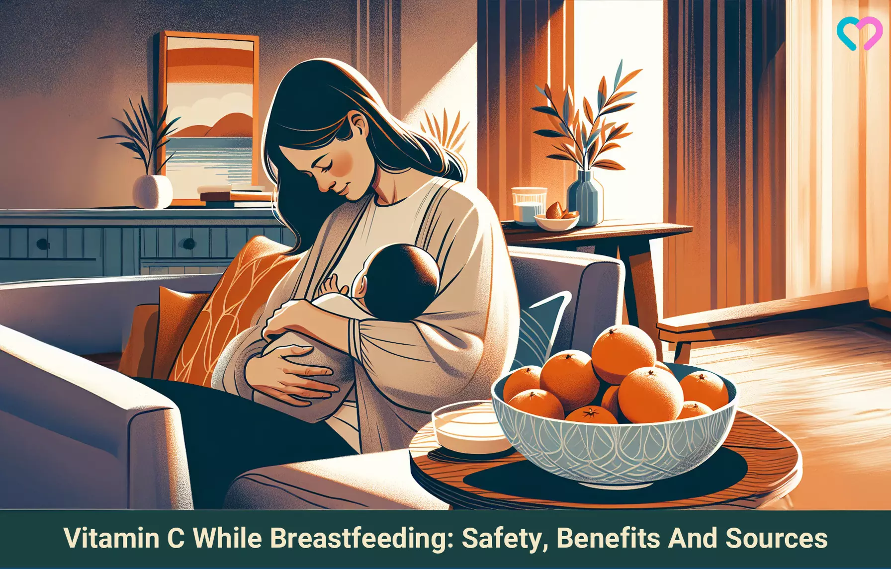vitamin c while breastfeeding_illustration