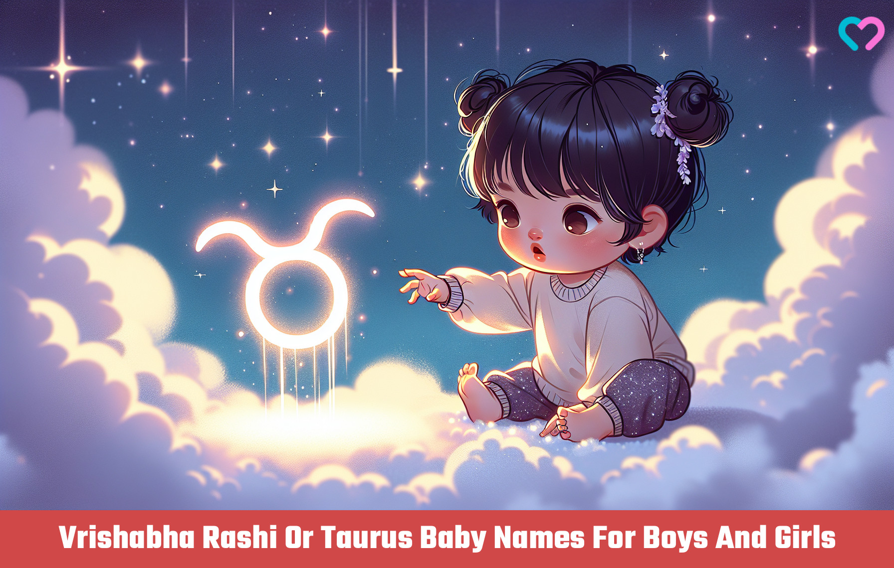 Vrishabha rashi names for boys and girls_illustration