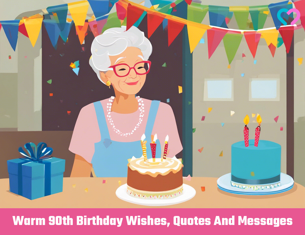 90th birthday wishes_illustration