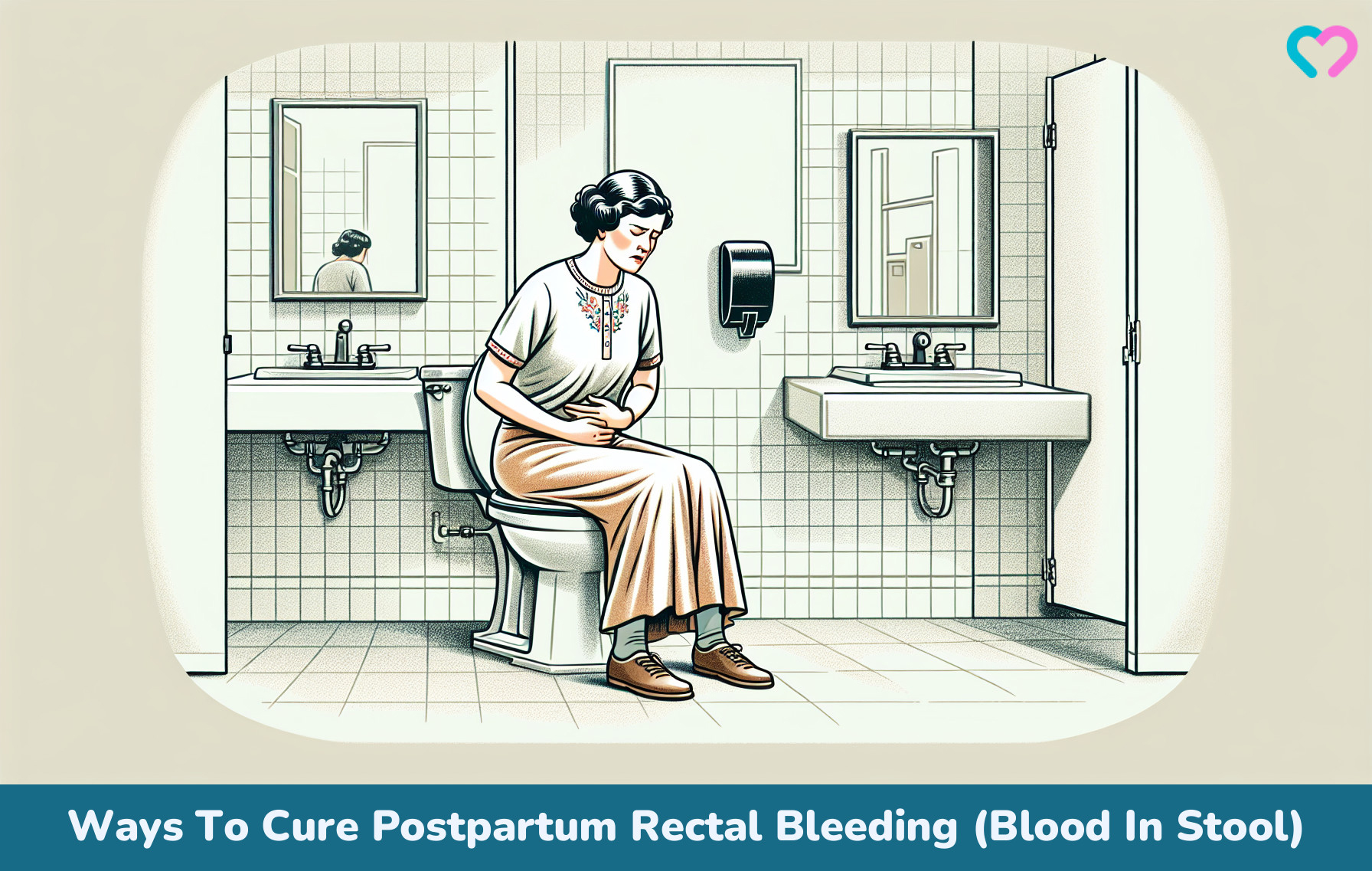 Postpartum Rectal Bleeding_illustration