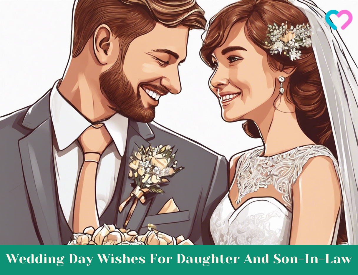 Wedding Wishes For Daughter And Son-In-Law_illustration