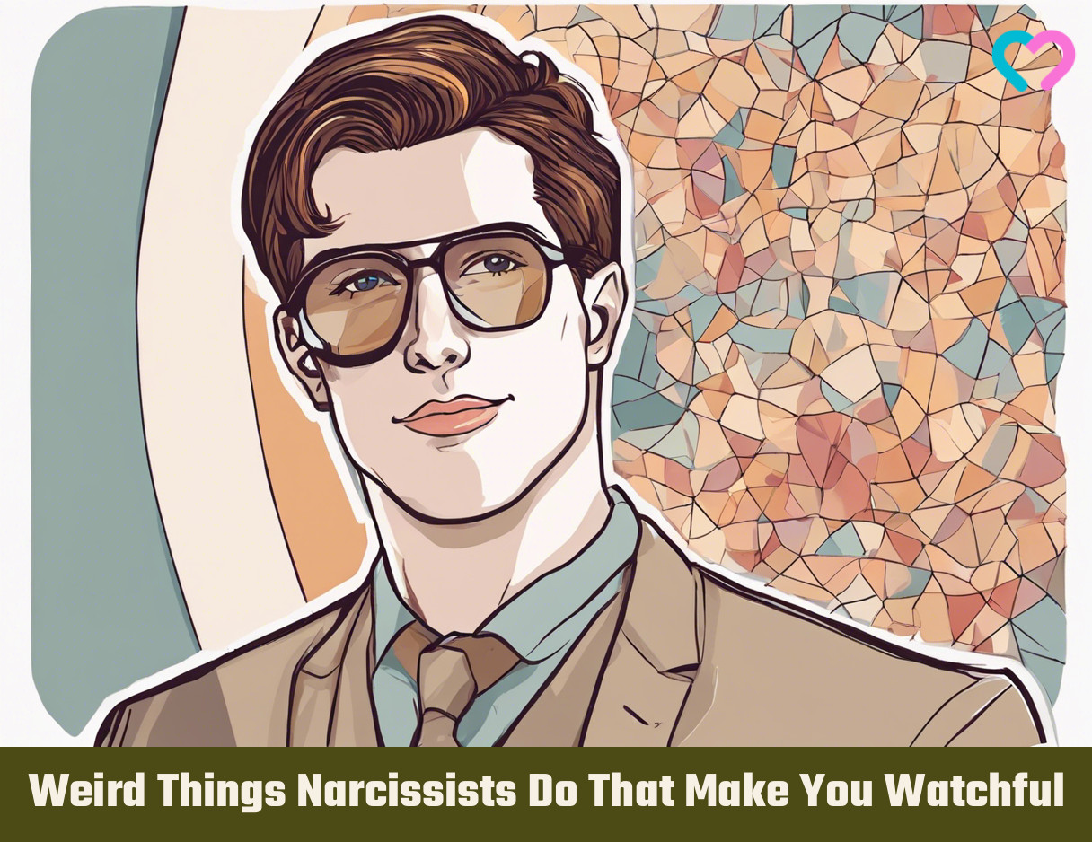 weird things narcissists do_illustration