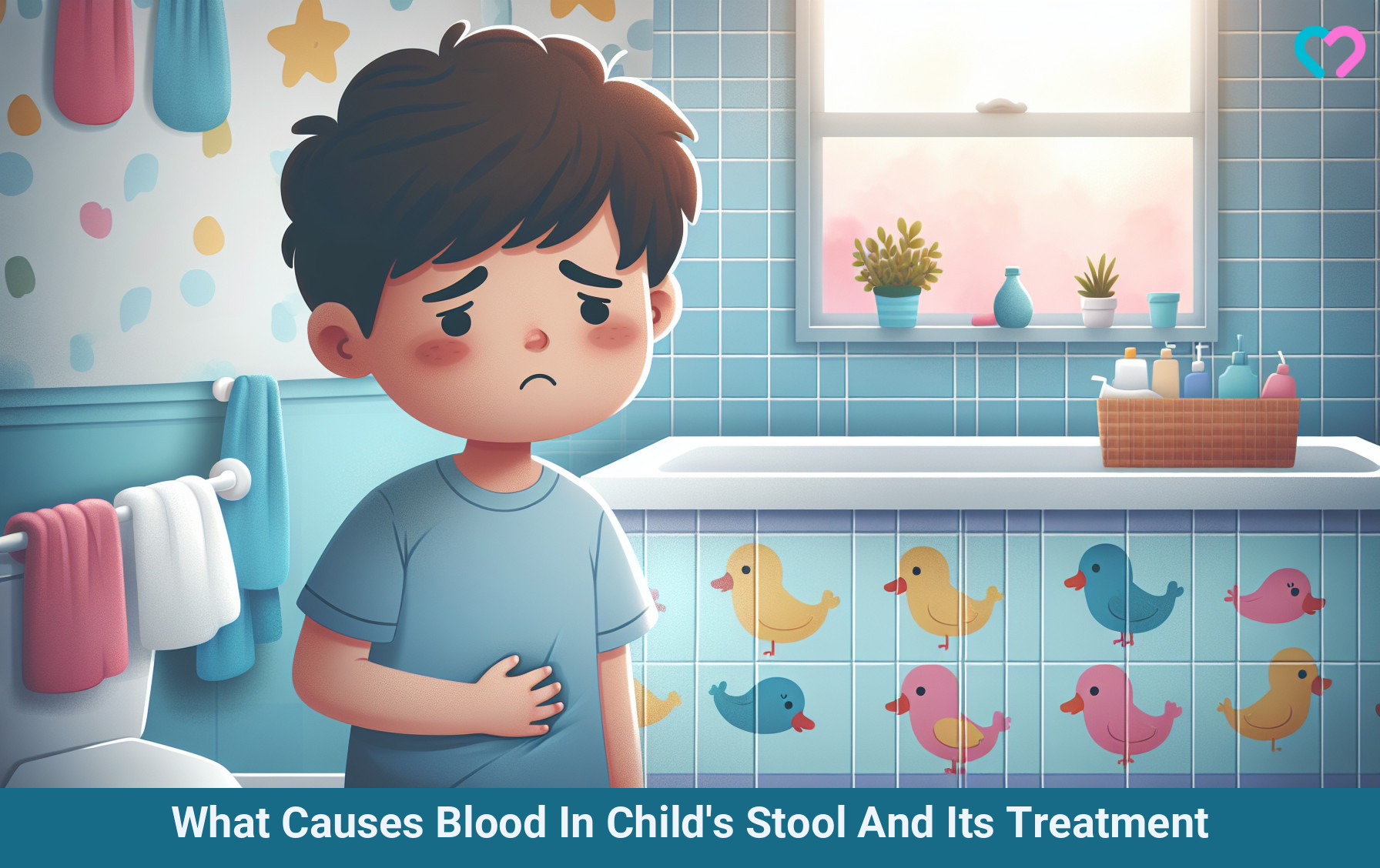 Blood In Child Stool_illustration