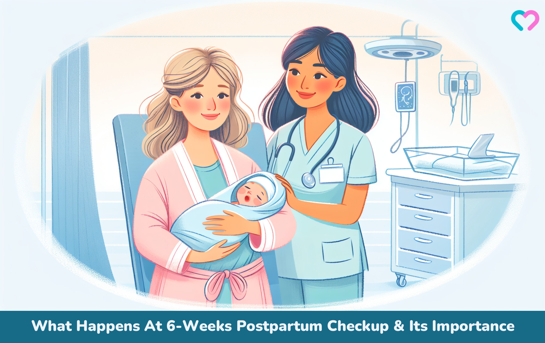 6 Week Postpartum Checkup_illustration