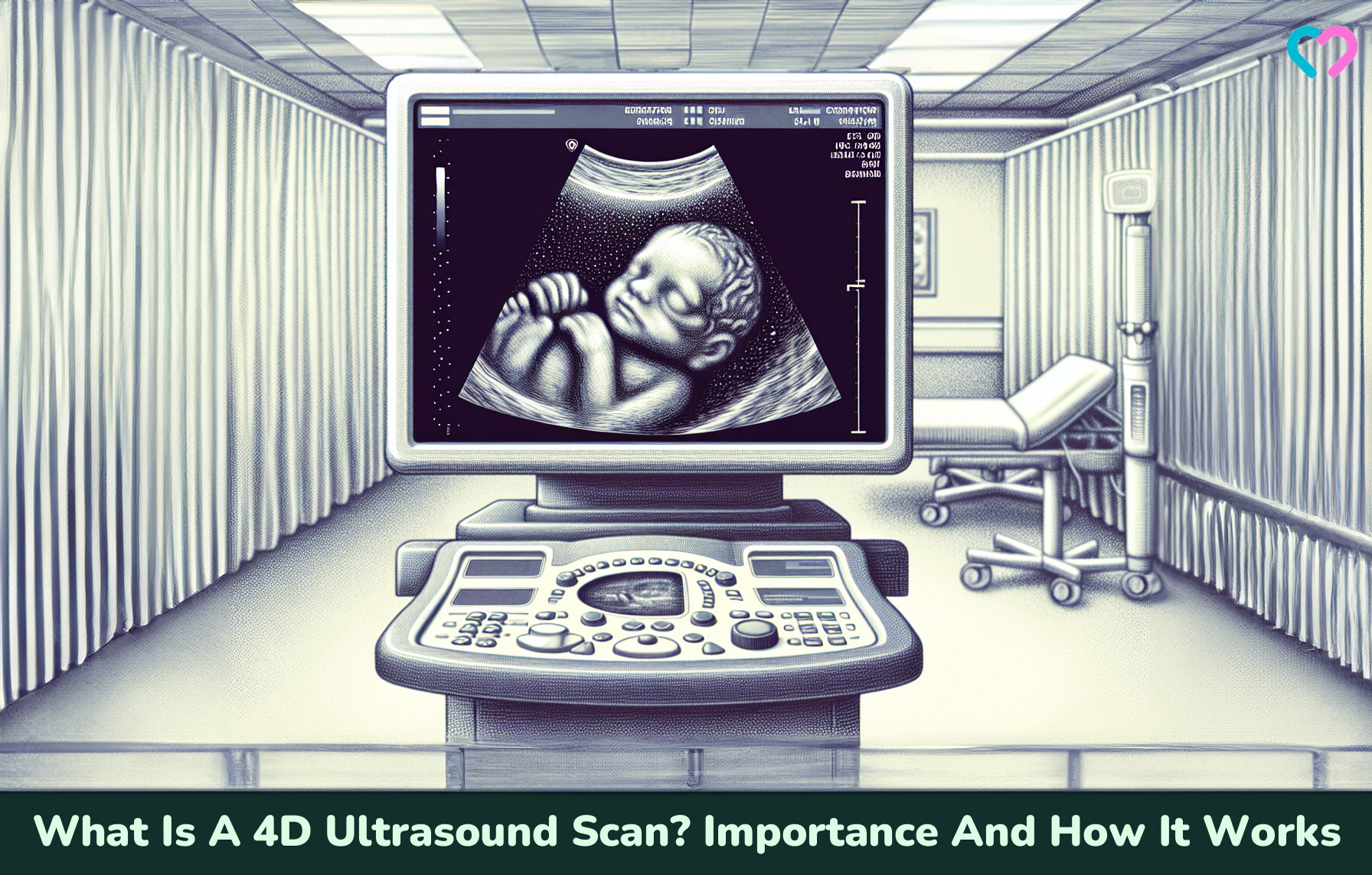 4D Ultrasound Scan_illustration
