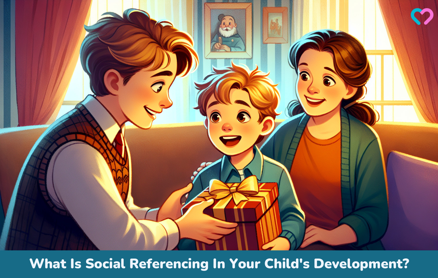 Social Referencing In A Child's Development_illustration