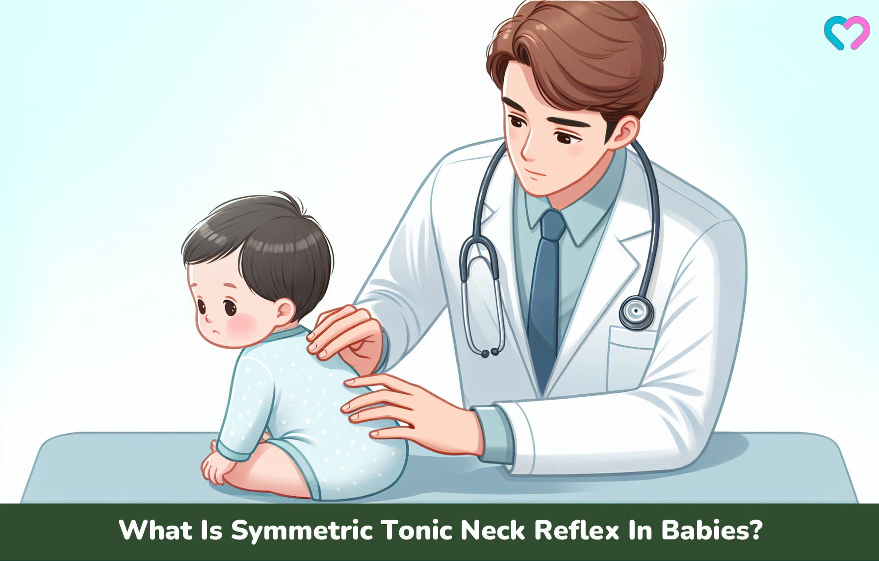 Symmetric Tonic Neck Reflex for Babies_illustration