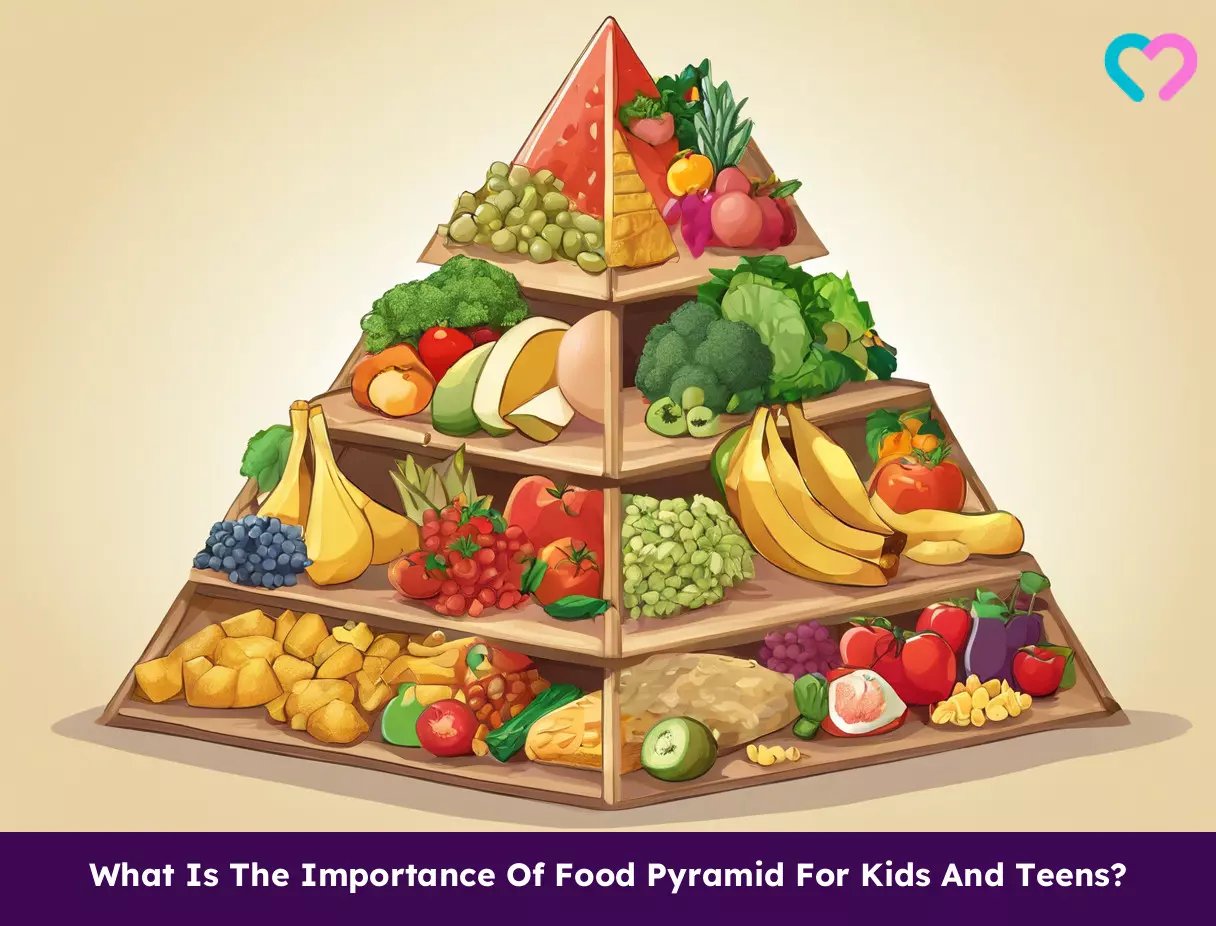 Food Pyramid For Kids_illustration
