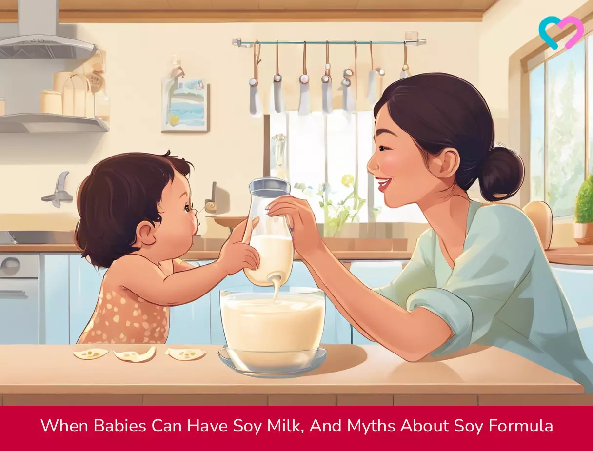 soya milk for babies_illustration