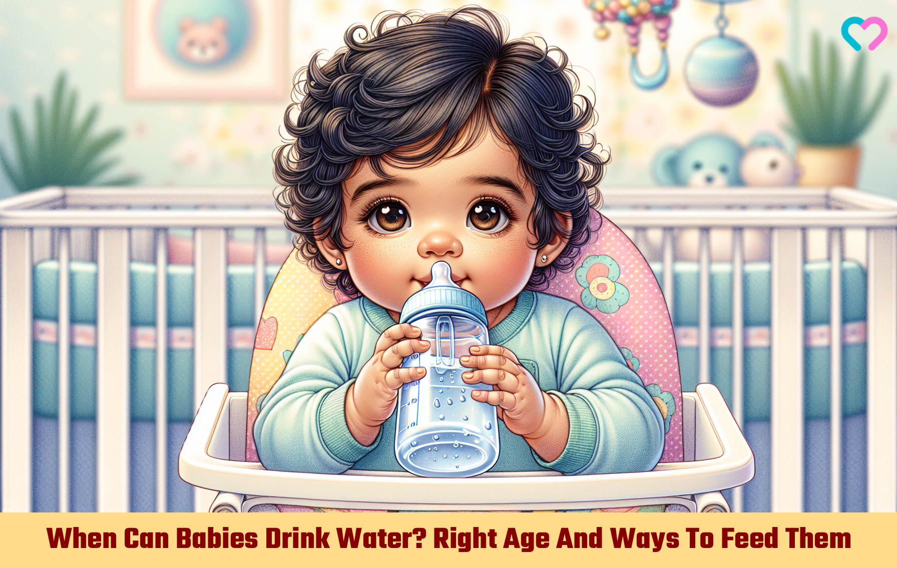 When Can Babies Drink Water_illustration