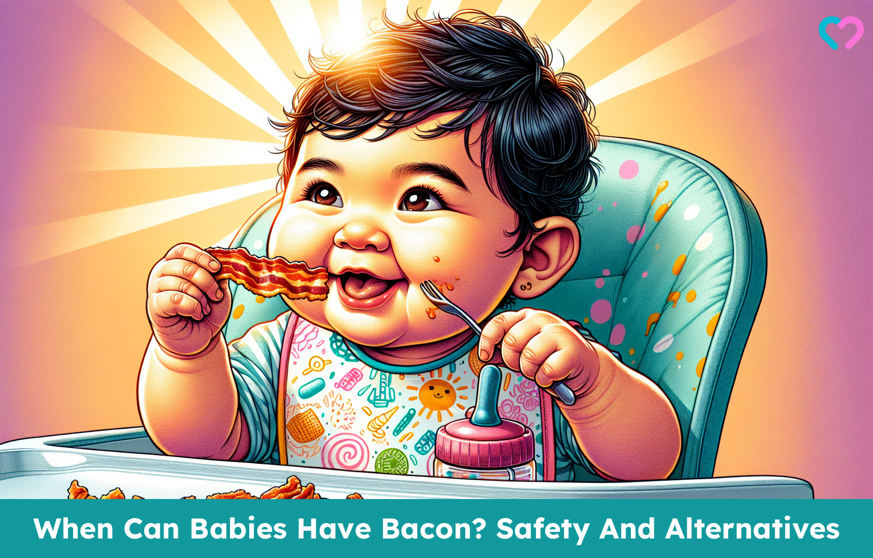 Can Babies Eat Bacon_illustration