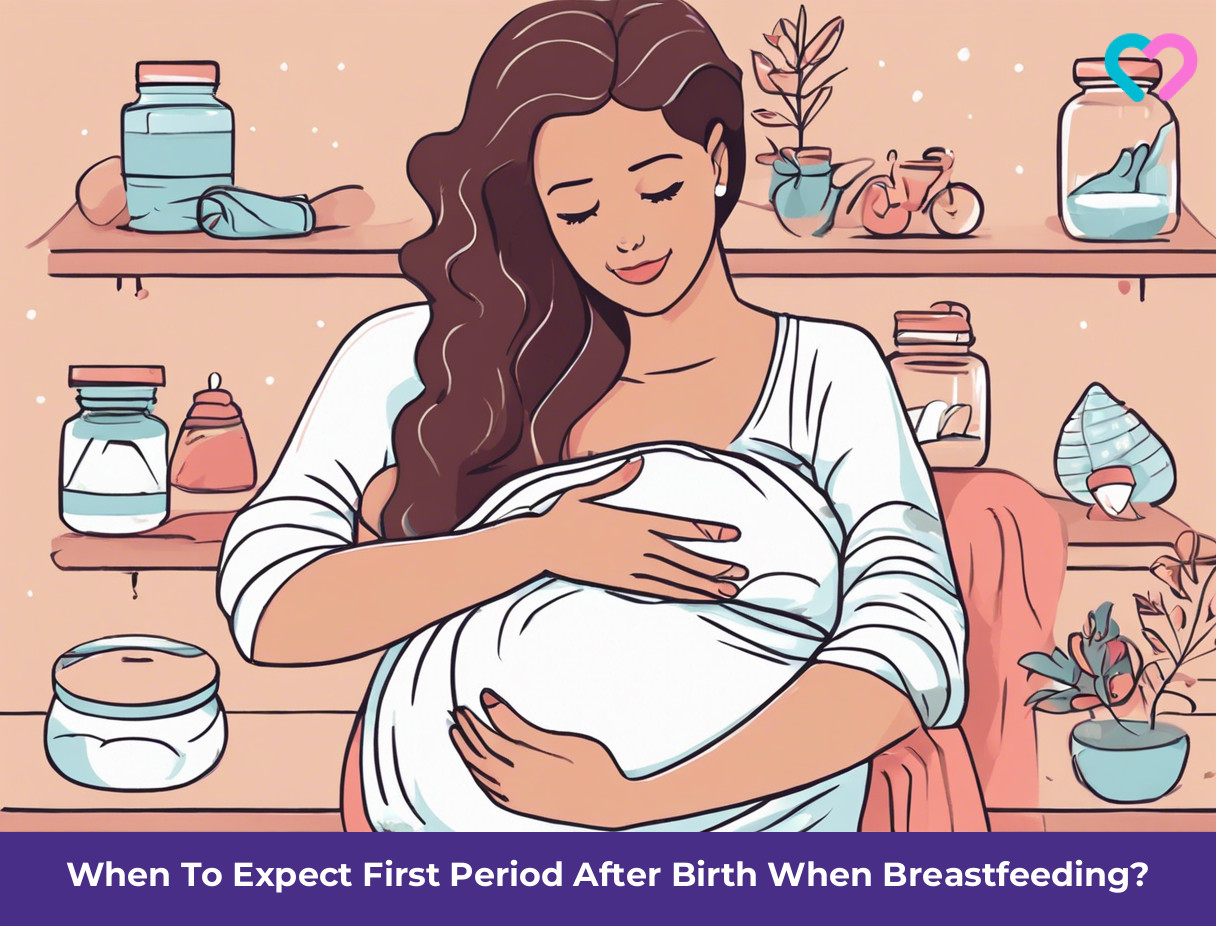 when to expect first period after breastfeeding_illustration