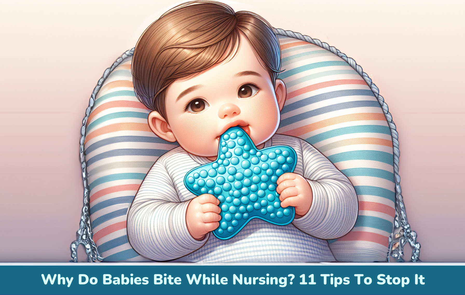 Baby Bite While Nursing_illustration
