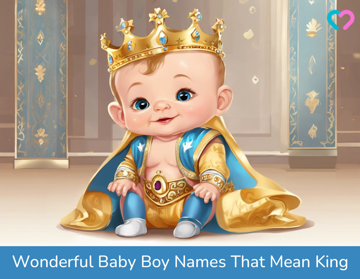 Baby Boy Names That Mean King_illustration