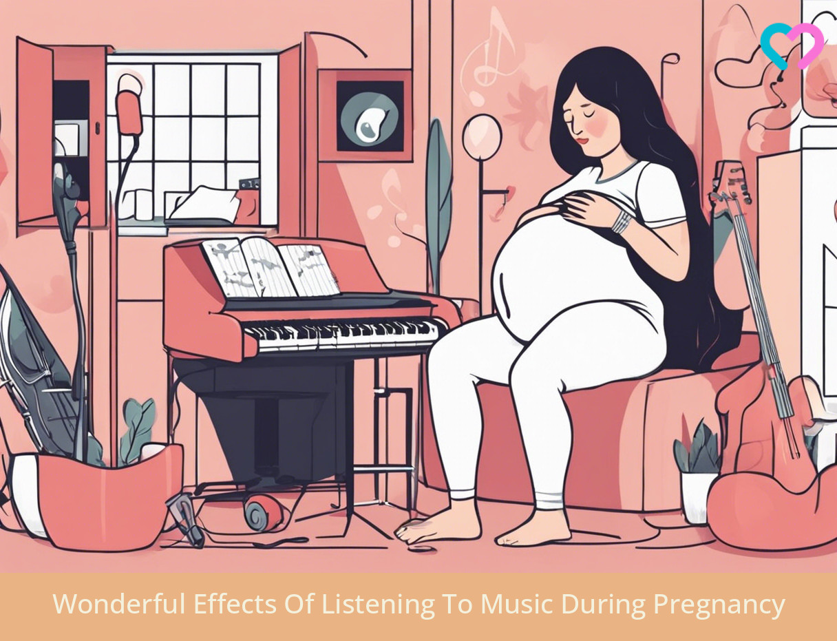 music during pregnancy_illustration