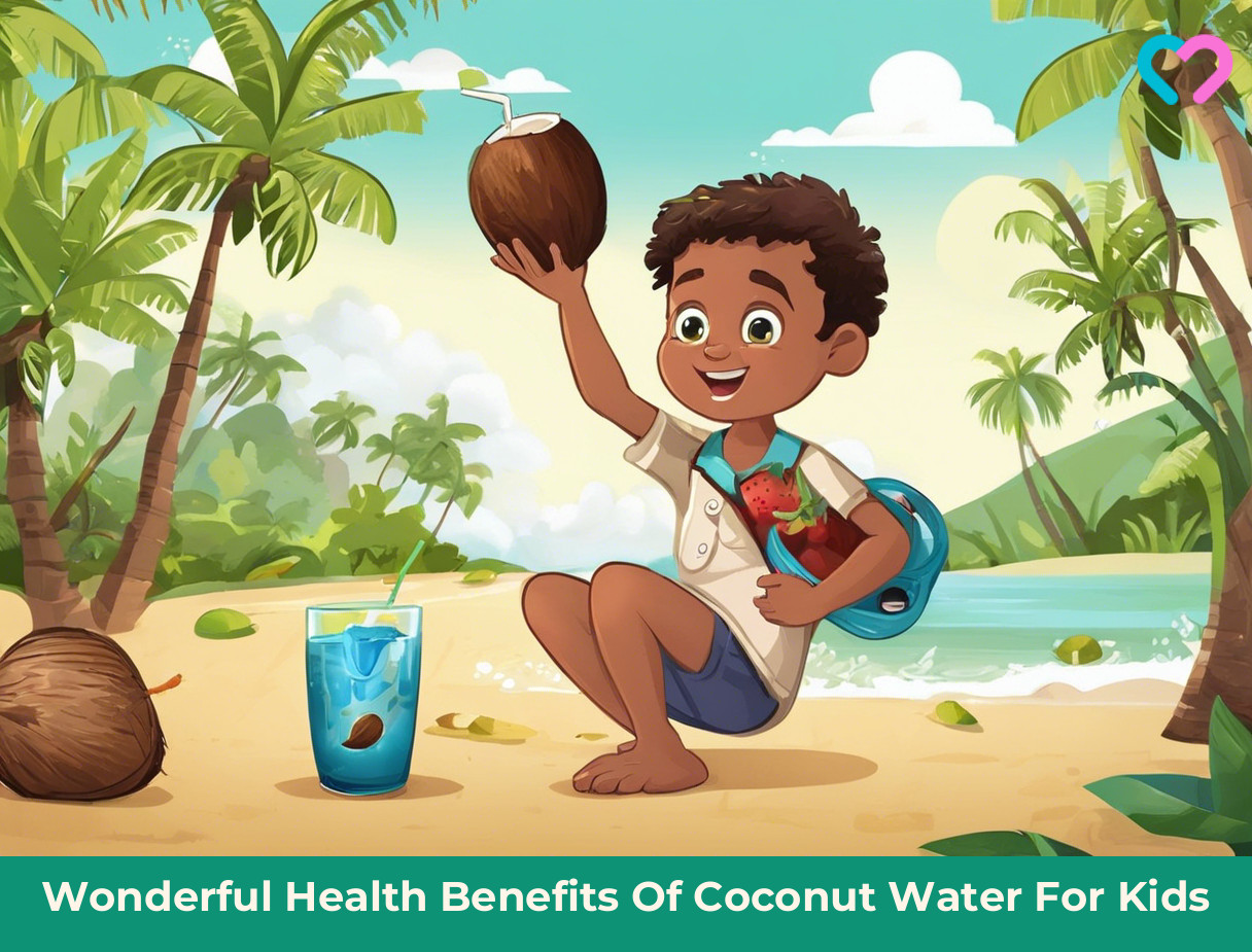 Coconut Water For Kids_illustration