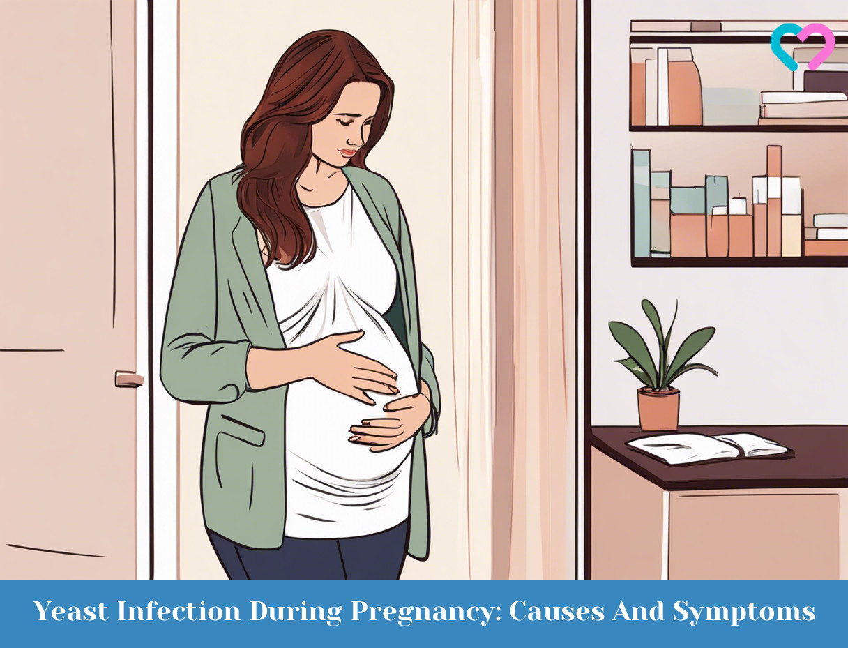 yeast infection during pregnancy_illustration