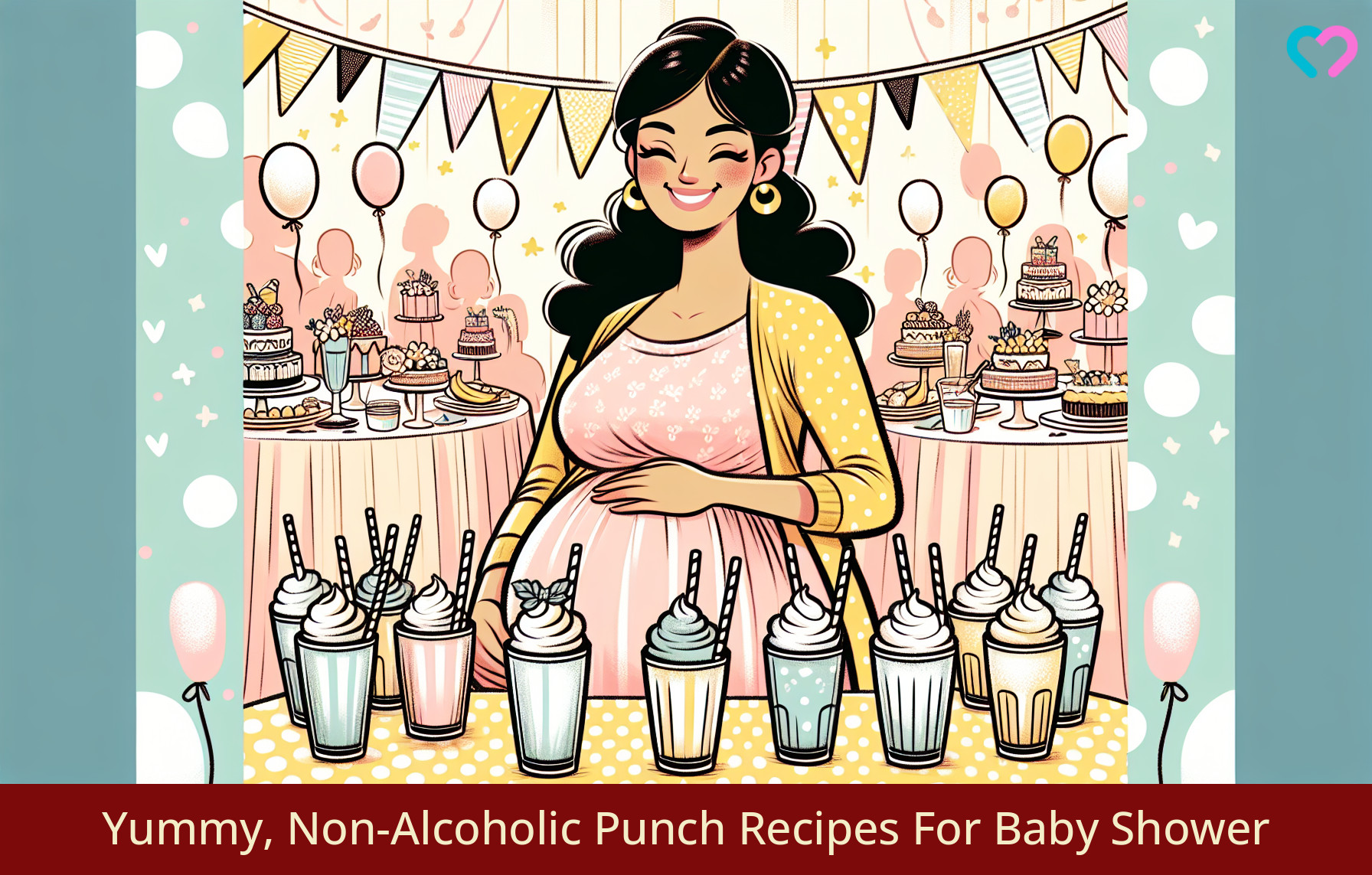 Non-Alcoholic Punch Recipes For Baby Shower_illustration