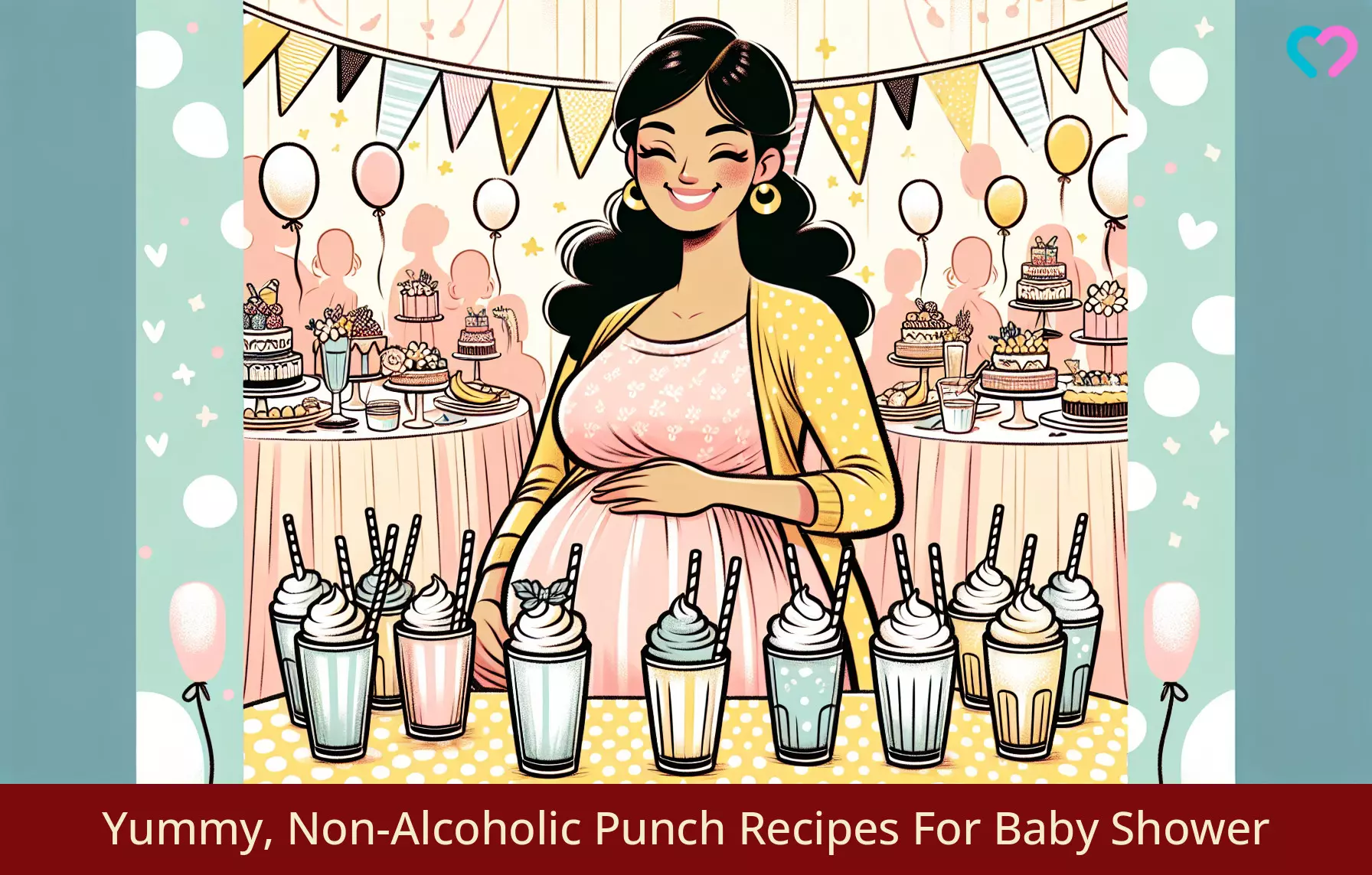 Non-Alcoholic Punch Recipes For Baby Shower_illustration