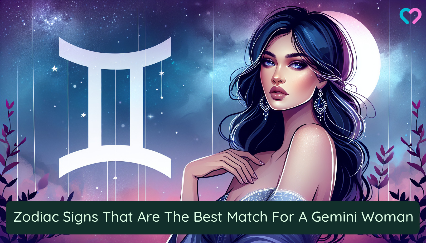 Best match for gemini woman_illustration